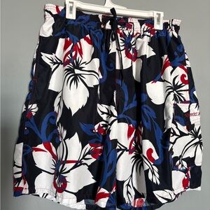 Speedo Men’s Swim Trunks - Black, White, Red, Blue